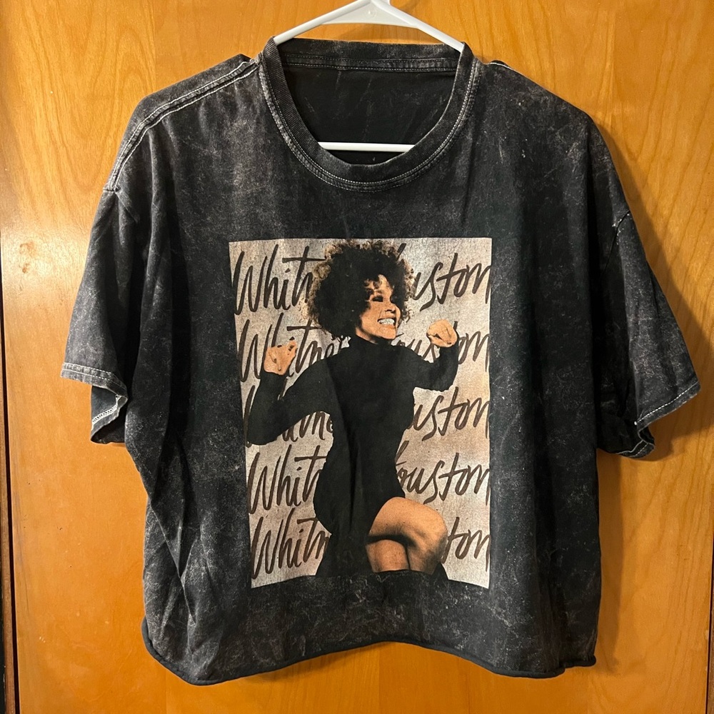 Oversize Whitney Houston Top